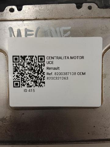 8200321263 RENAULT ECU  en stock Huelva