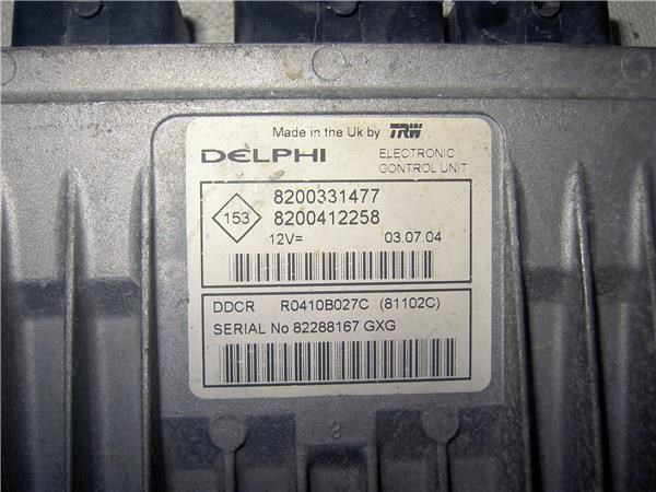 8200331477 RENAULT ECU  en stock Gandía