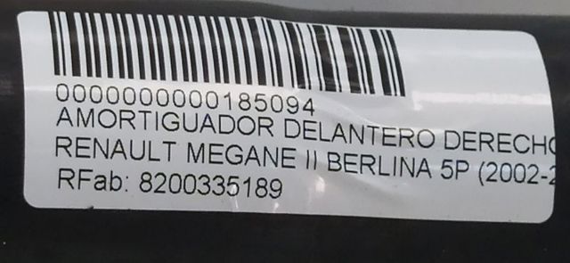 RENAULT 8200335189 Amortiguador delantero  comprar en Murcia