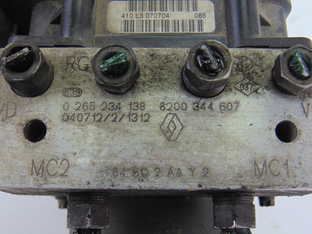 RENAULT 8200344607 Módulo ABS comprar Pamplona