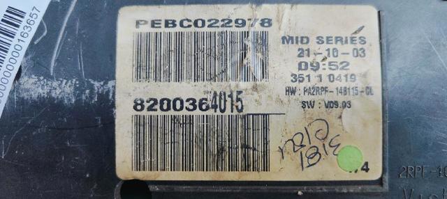 8200364015 RENAULT Tablero de instrumentos  disponible Alicante
