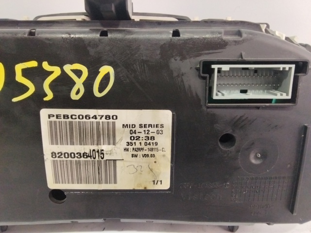 RENAULT 8200364015 Cuadro instrumentos  en stock Valencia
