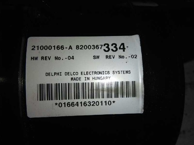 RENAULT 8200367334 Unidad de control aire acondicionado comprar Pamplona