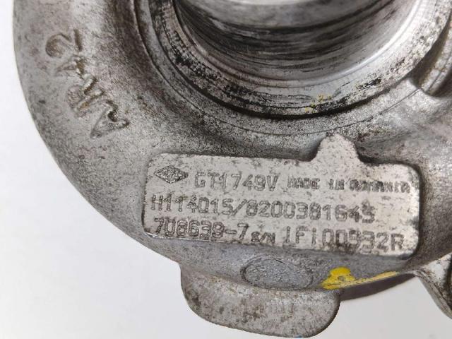 RENAULT 8200381645 Turbocompresor  en stock Salamanca