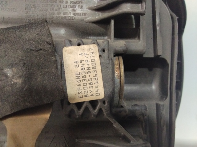 RENAULT 8200381849 Airbag de volante  en stock Salamanca