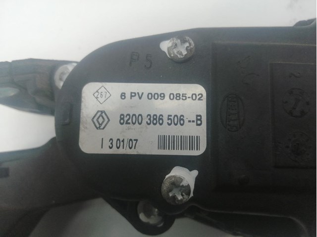 Potenciometro pedal para dacia logan (ls_) (2004-...) 1.5 dci (ls0k) k9k792 8200386506B