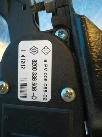 Potenciometro pedal para dacia dokker 1.5 dci k9ke892 8200386506-D