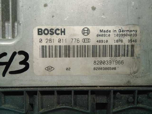 RENAULT 8200386508 ECU  en stock Terrassa