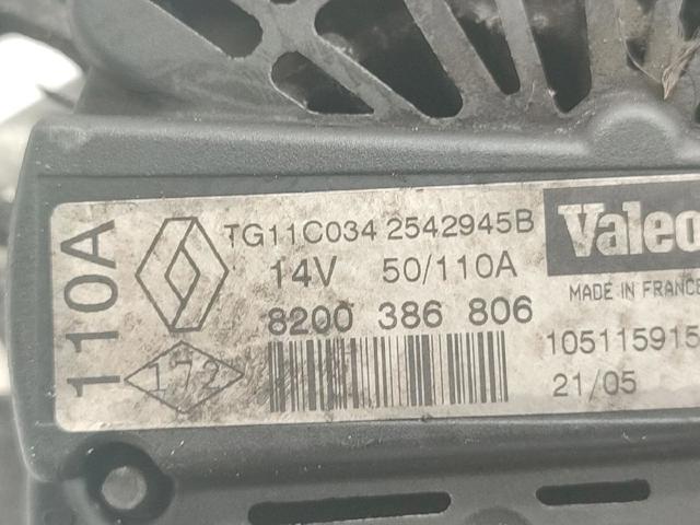 NISSAN 8200386806 Alternador  disponible Lugo