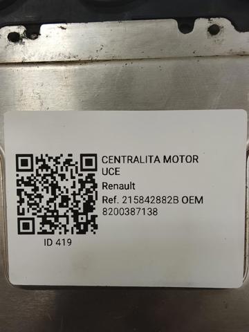 8200387138 RENAULT ECU  en stock Córdoba