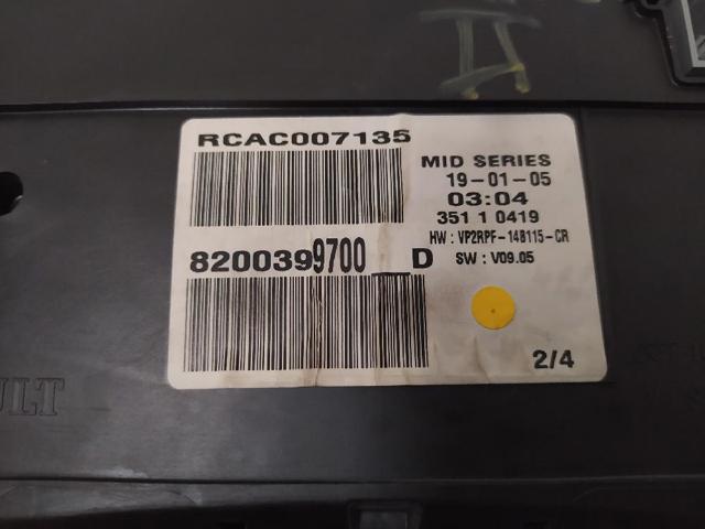 8200399700 Cuadro instrumentos comprar Girona