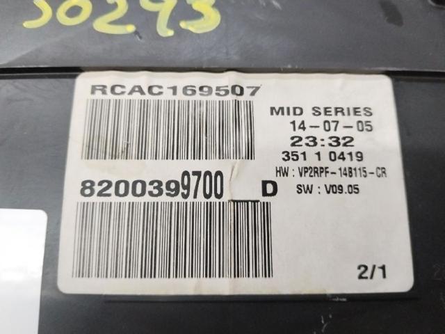 RENAULT 8200399700 Cuadro instrumentos comprar Pamplona