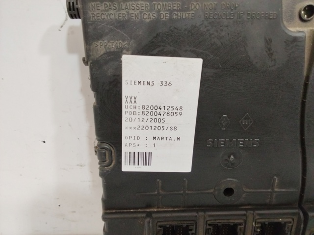 RENAULT 8200412548  en stock Salamanca