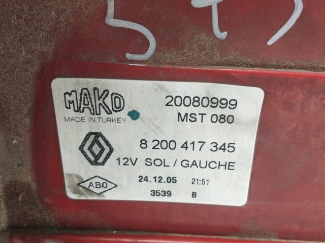 8200417345 RENAULT Piloto trasero izquierdo  disponible Alicante