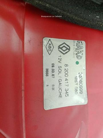 RENAULT 8200417345 Piloto trasero izquierdo  disponible Lugo
