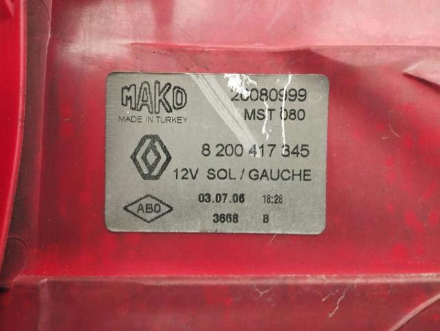 8200417345 Piloto trasero izquierdo  comprar en Zaragoza