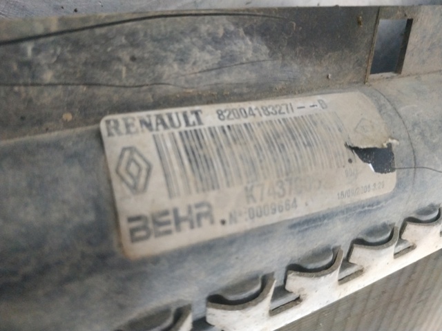 RENAULT 8200418327 Radiador  en stock Terrassa