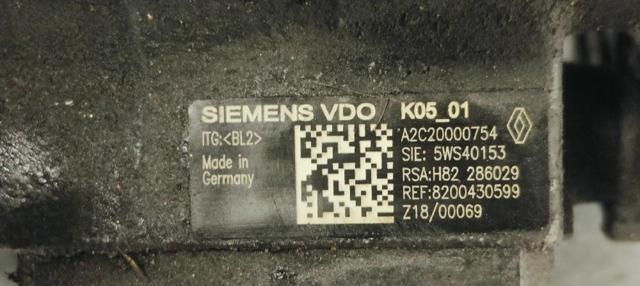 Bomba de alta presión Renault Laguna 3 BT0, BT1