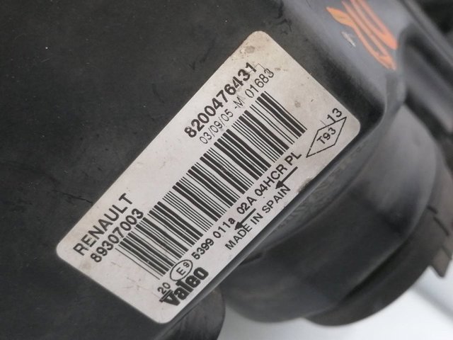 RENAULT 8200476431 Faro derecho comprar Tarragona