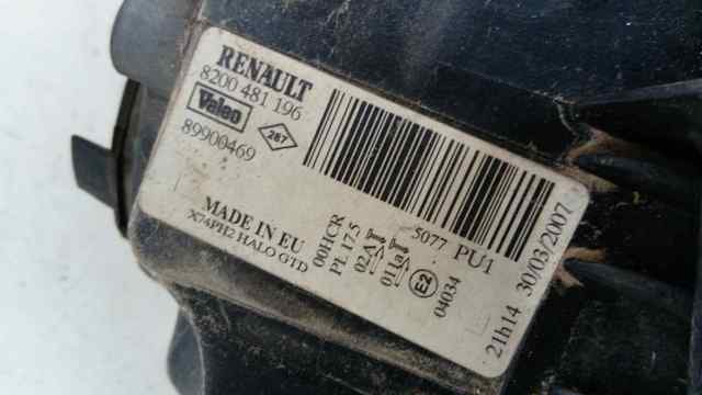 8200481196 RENAULT Faro izquierdo  disponible Ourense