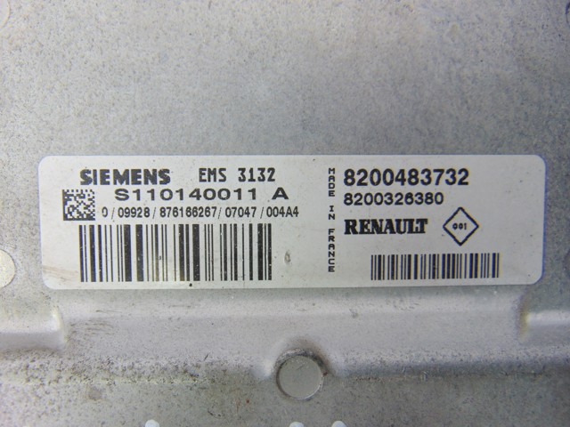 RENAULT 8200483732 Unidad de control del motor (ECU)  disponible Lugo