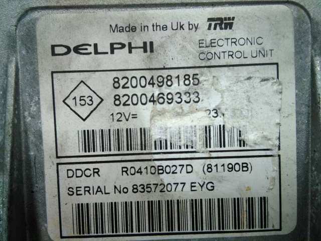 8200498185 Módulo de control de inyección de combustible (ECU)  disponible Málaga