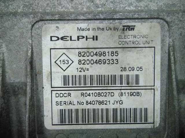 8200498185 RENAULT Módulo de control de inyección de combustible (ECU)  en stock Huelva