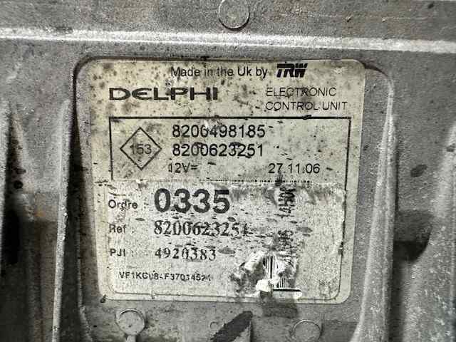 RENAULT 8200498185 Módulo de control de inyección de combustible (ECU) comprar Tarragona
