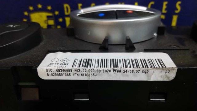 8200501465 RENAULT Unidad de control aire acondicionado  en stock Gandía