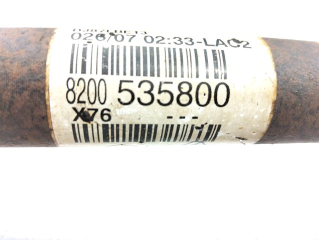 Árbol de transmisión delantero derecho 8200535800 RENAULT