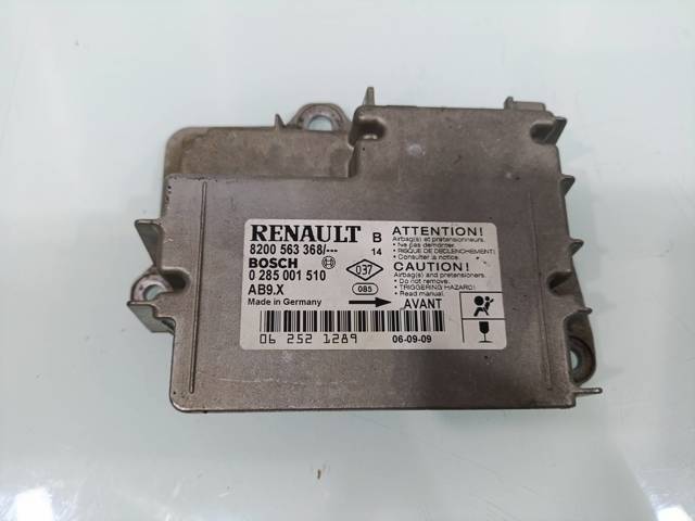 8200563368 RENAULT Módulo de control de airbag comprar Bilbao