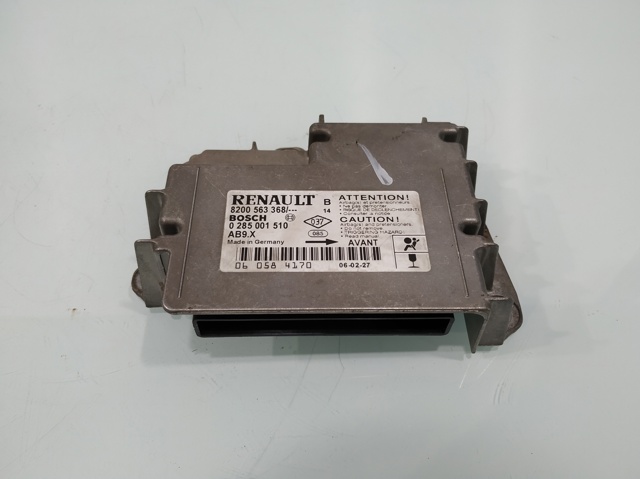 RENAULT 8200563368 Módulo de control de airbag  comprar en Murcia