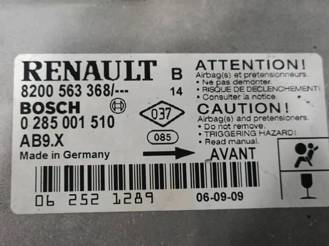 8200563368 Módulo de control de airbag comprar Sevilla