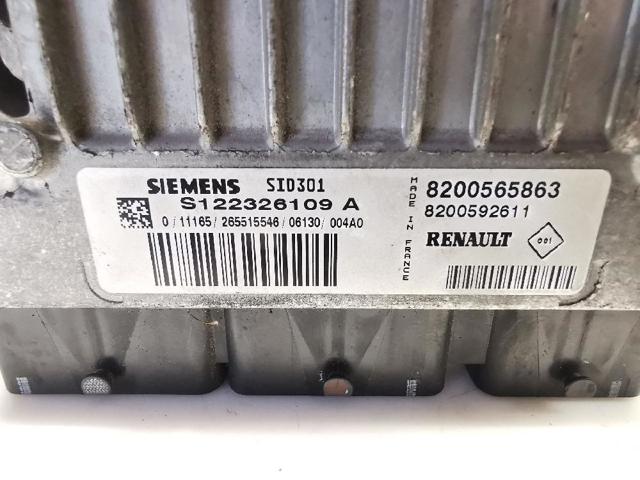 RENAULT 8200565863 Unidad de control del motor (ECU)  comprar en Ponferrada
