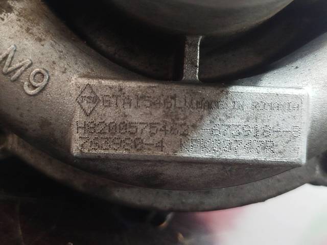 RENAULT 8200575462 Turbocompresor  disponible Valladolid