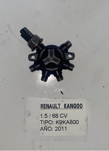 Rampa inyectora para renault kangoo / grand kangoo 1.5 dci (kw0a) k9ka800 8200584034