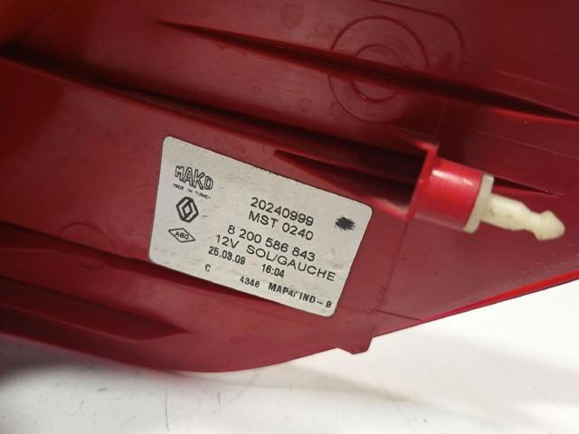 RENAULT 8200586843 Piloto trasero izquierdo  en stock Salamanca