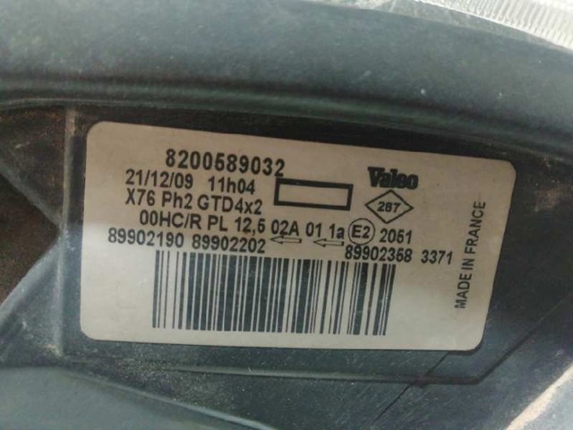 RENAULT 8200589032 Faro izquierdo  comprar en Ponferrada