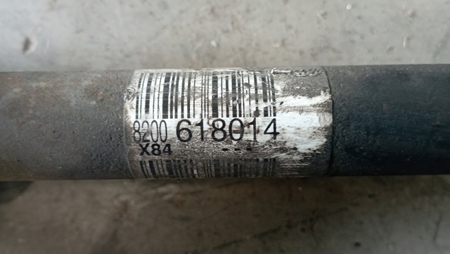 Semieje delantero derecho 8200618014 RENAULT