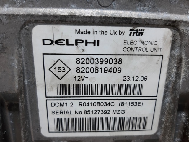 8200619409 ECU  en stock Castellón