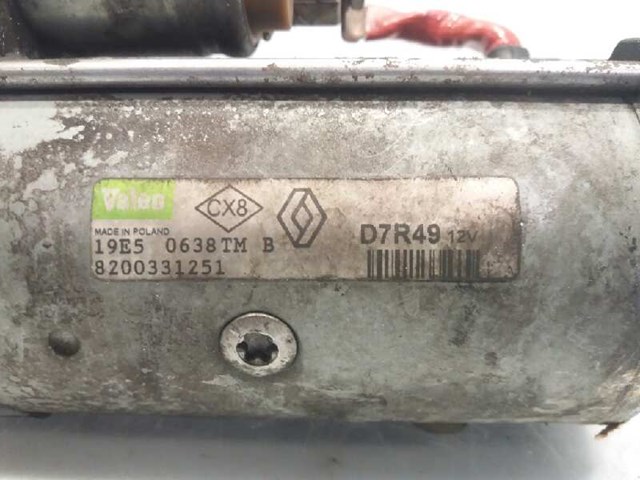 RENAULT 8200628419 Motor de arranque  en stock Salamanca