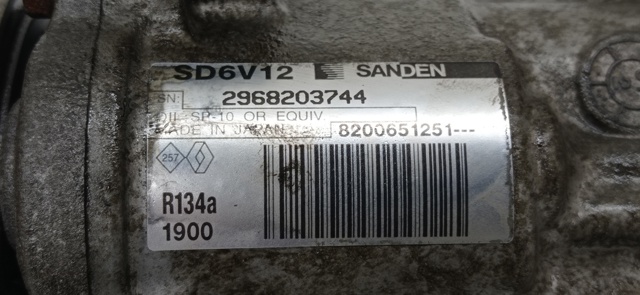 8200651251 NISSAN Compresor de aire acondicionado  en stock Huelva
