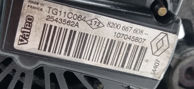 8200667608 NISSAN Alternador  disponible Alicante