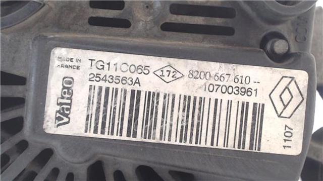 RENAULT 8200667610 Alternador comprar Tarragona
