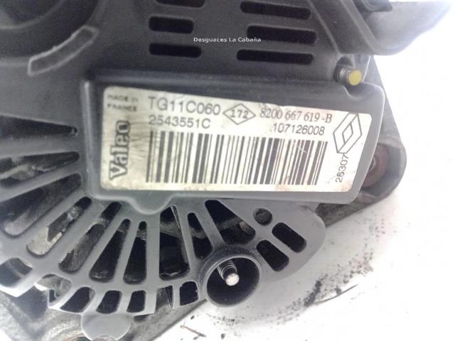 RENAULT 8200667619B Alternador comprar Pamplona