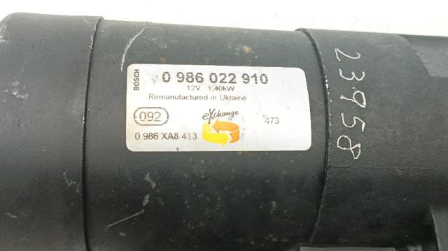 8200676296 RENAULT Motor de arranque  disponible Ourense