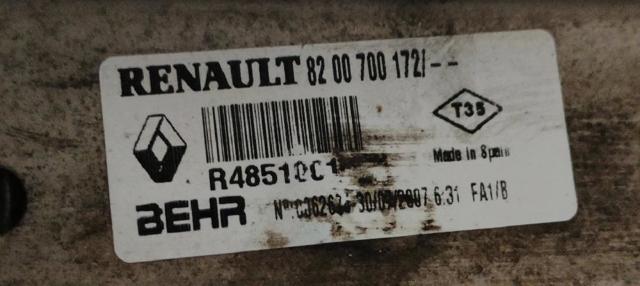 8200700172 RENAULT Intercooler comprar Madrid