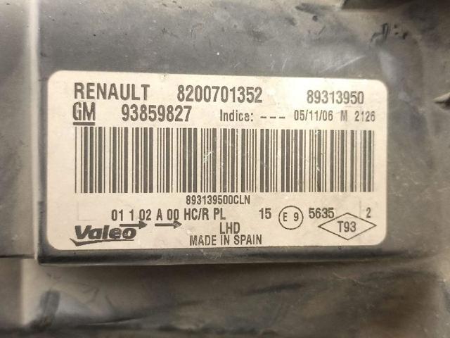8200701352 Faro izquierdo  en stock Sabadell