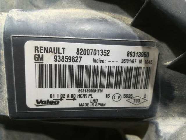 8200701352 RENAULT Faro izquierdo  en stock Córdoba
