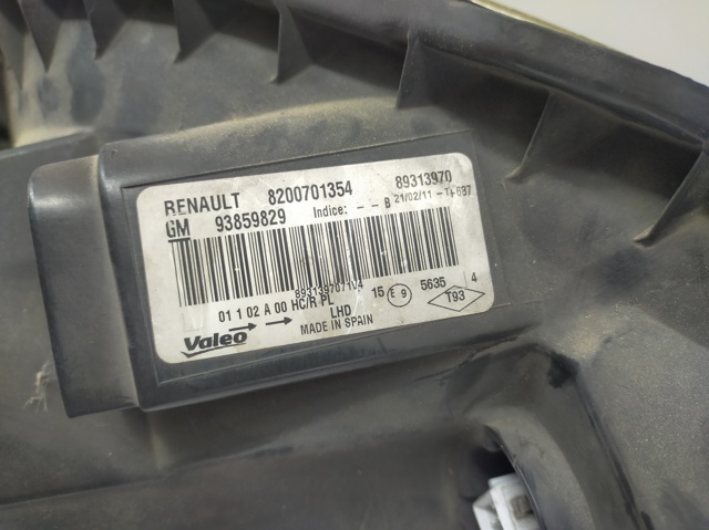 Faro izquierdo para Nissan Primastar X83